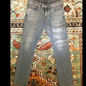 Tom Ford Slim Fit Grey Washed Jeans